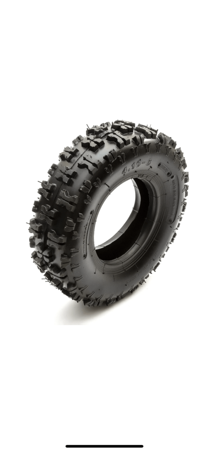 Tyre For Mini Quad Bike, Buggy, Go Kart Or Lawnmower - 4.10 - 6” - Quad Warehouse