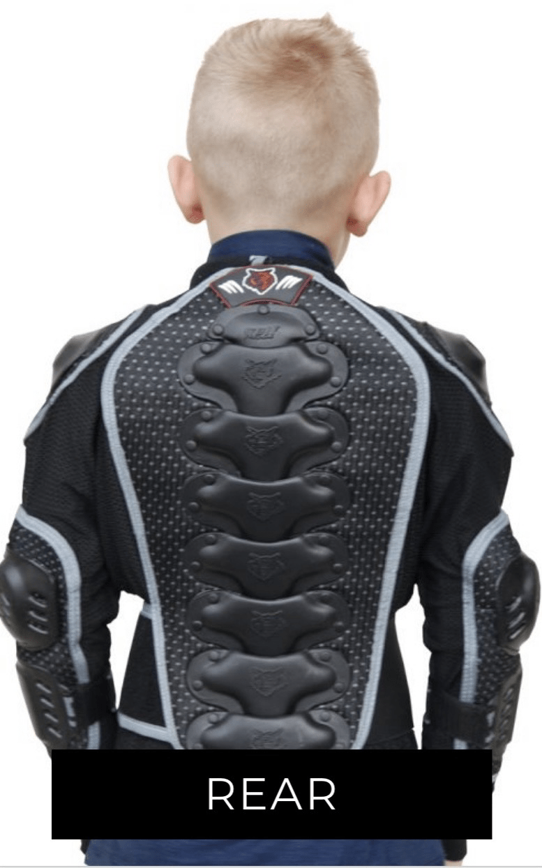 Wulfsport Youth Full Deflector Armour Kit - Quad Warehouse