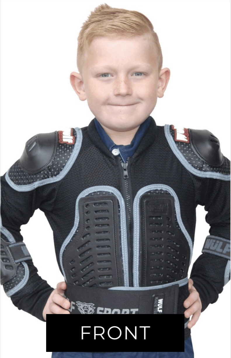 Wulfsport Youth Full Deflector Armour Kit - Quad Warehouse